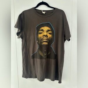 MADEWORN ROCK Snoop Dog T- Shirt Men Women Size Large Vintage